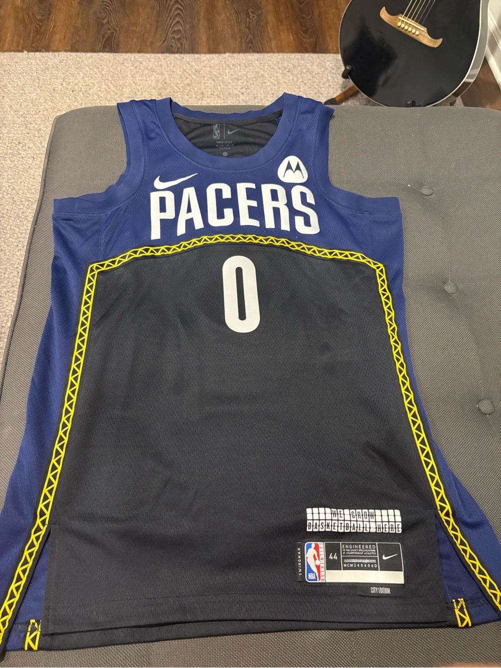 Nike Pacers Tyrese Haliburton Jersey - City Edition